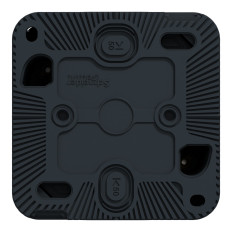 Prise de courant 2P+T - Saillie - Connexion auto - IP55 - IK08 - Gris - Mureva Styl