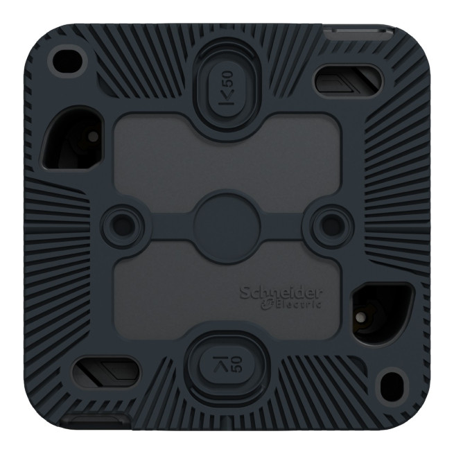 Bouton poussoir - Saillie - Connexion auto - IP55 - IK08 - Mureva Styl