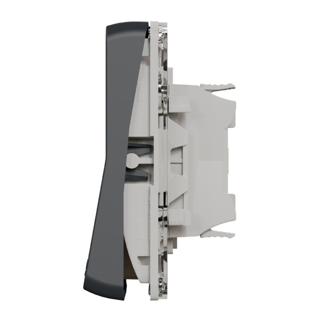 Va-et-vient lumineux LED - Composable - Connexion auto - IP55 - IK08 - Gris - Mureva Styl
