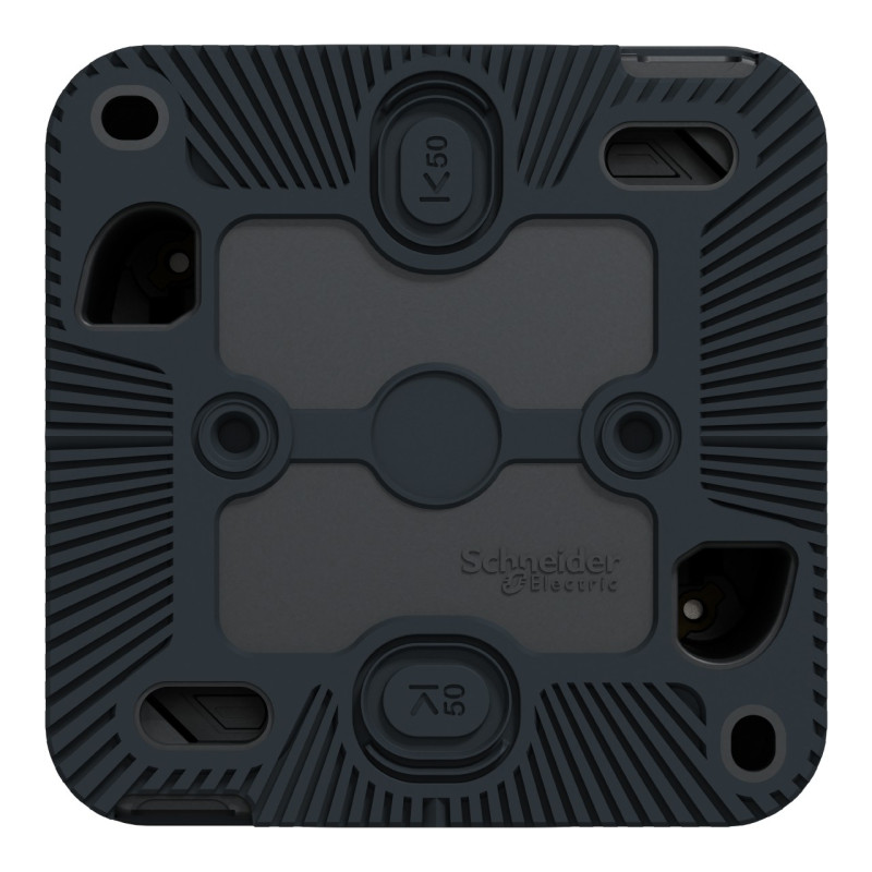 Va-et-vient lumineux LED - Saillie - Connexion auto - IP55 - IK08 - Gris - Mureva Styl