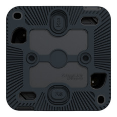 Double va-et-vient - Saillie - Connexion auto - IP55 - IK08 - Gris - Mureva Styl