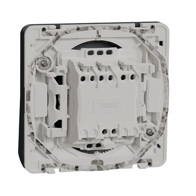 Permutateur - Composable - Connexion auto - IP55 - IK08 - Gris - Mureva Styl