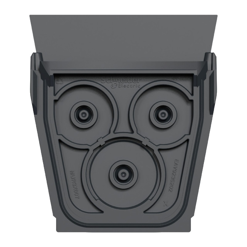 Entrée de câble triple - IP55 - Gris - Mureva Styl