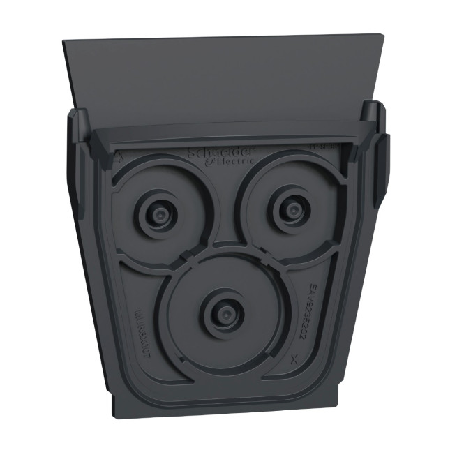 Entrée de câble triple - IP55 - Gris - Mureva Styl