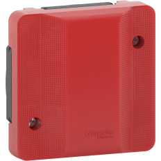 Voyant de balisage - Composable - IP55 - IK08 - Rouge - Mureva Styl