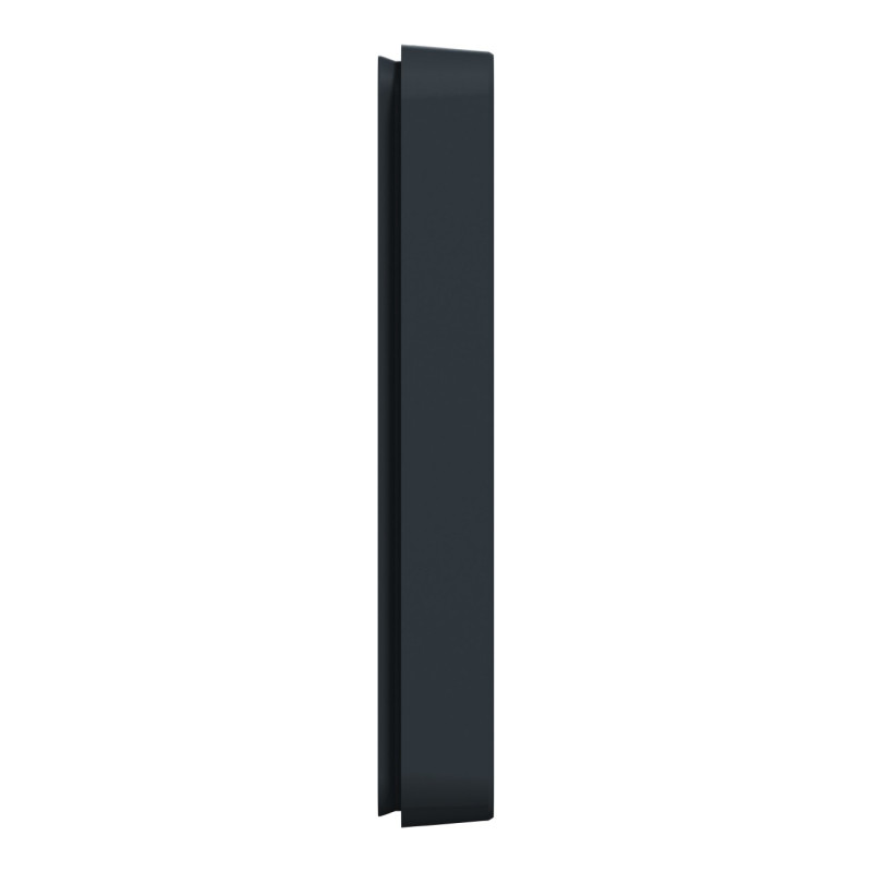 Cadre 2 postes - Vertical - Encastré - IP55 - IK08 - Gris - Mureva Styl