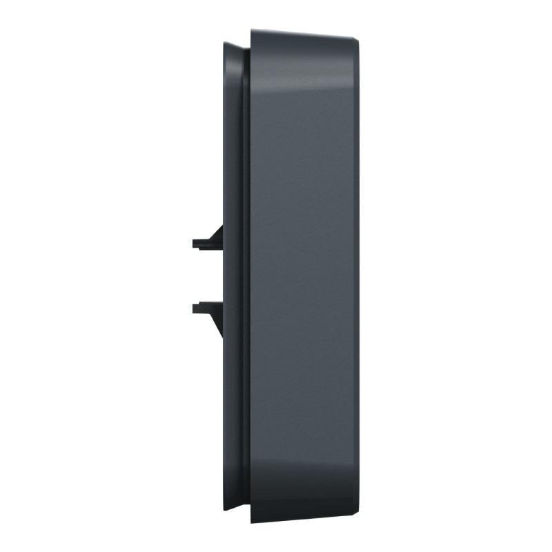 MUR34107-Appareillage-étanche-sup-IP55 Mureva-Styl-Cadre-1-poste-encastré-IP55-IK08-gris