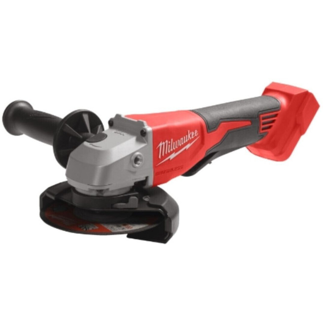 Kit milwawkee M18 - 3 outils-MEULEUSE D'ANGLE INTERRUPTEUR HOMME MORT 125 MM M18 BLSAG125XPD