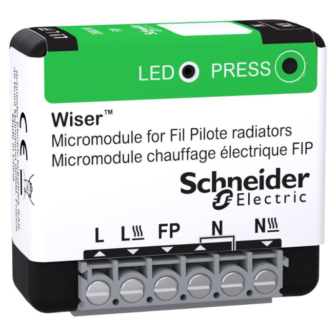 Micromodule Wiser radiateur électrique| Schneider