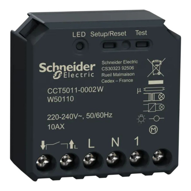 Micromodule Zigbee Wiser | Interrupteur lumineux connecté Schneider