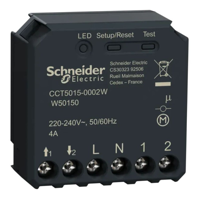 Micromodule volet roulant Wiser CCT5015-0002W | Schneider Electric
