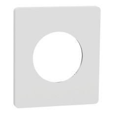 Plaque de finition 1 poste Odace Architecte – Schneider Electric