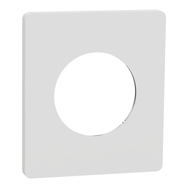 Plaque de finition 1 poste Odace Architecte – Schneider Electric