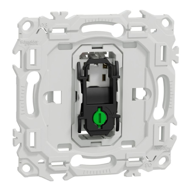 Va-et-vient ou poussoir Odace 10 AX sans enjoliveur – Schneider Electric