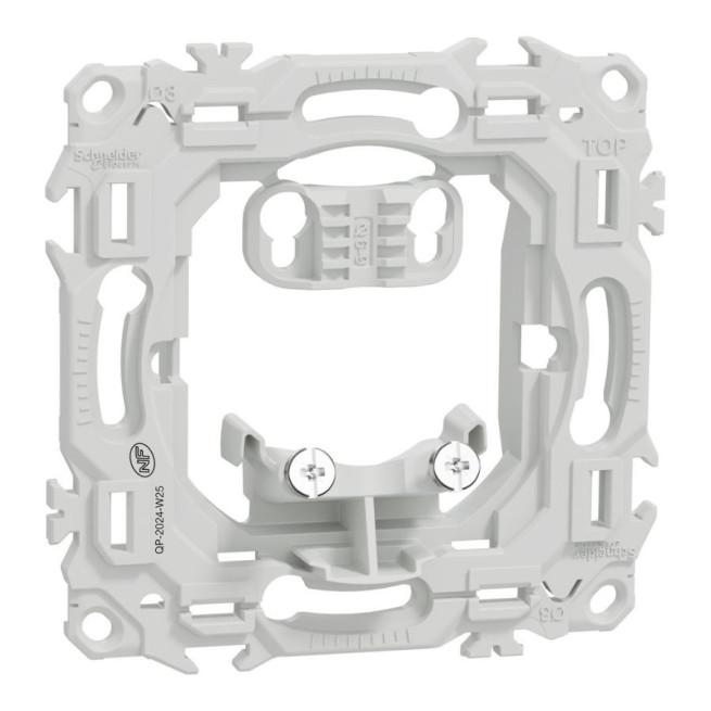 Sortie de câble Odace Schneider Electric 16A – Serre-câble 6 à 12 mm² – Sans enjoliveur