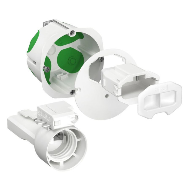 Boîte d’applique DCL Multifix Air avec douille E27 et connecteur Ø67 mm P40 mm – IMT35026