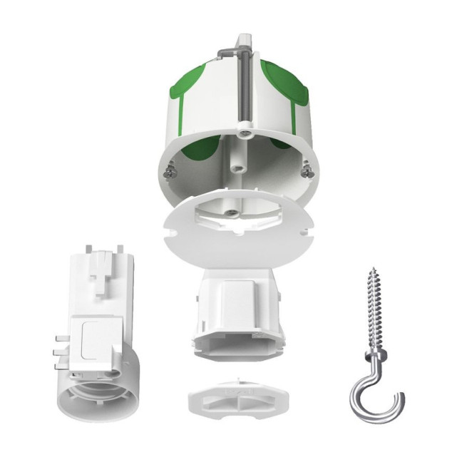 Boîte de centre DCL Multifix Air Ø67 mm P47 mm avec douille E27 et couvercle affleurant – IMT35021
