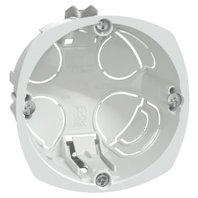 Boîte d'encastrement Multifix 1 poste Ø67 mm P40 mm – IMT35914
