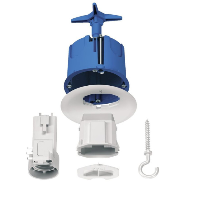 Boîte de centre DCL Multifix Ø67 mm P50 mm avec douille E27 – ALB71840