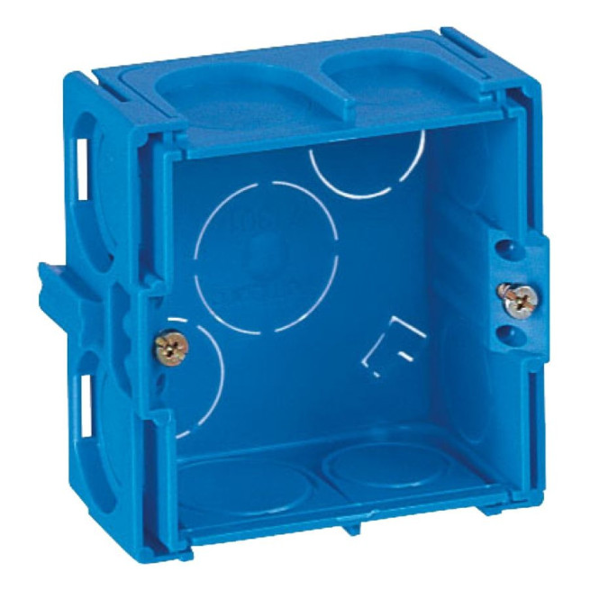 Boîte à sceller carrée 1 poste 74x74 mm P50 Modulo – ALB71302 Schneider Electric