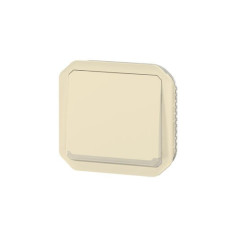 Poussoir NO-NF lumineux Sable Plexo