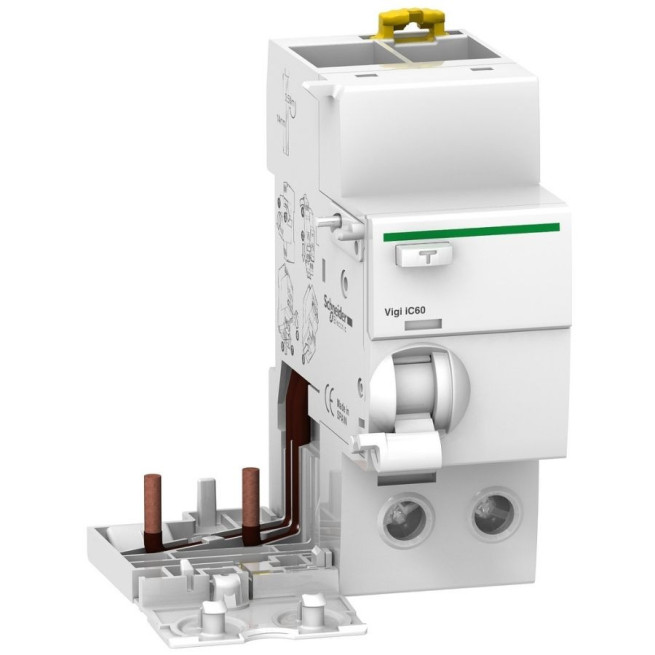 Bloc différentiel Schneider Acti9 Vigi iC60 2P 40A 30 mA Type AC – Protection contre les fuites électriques