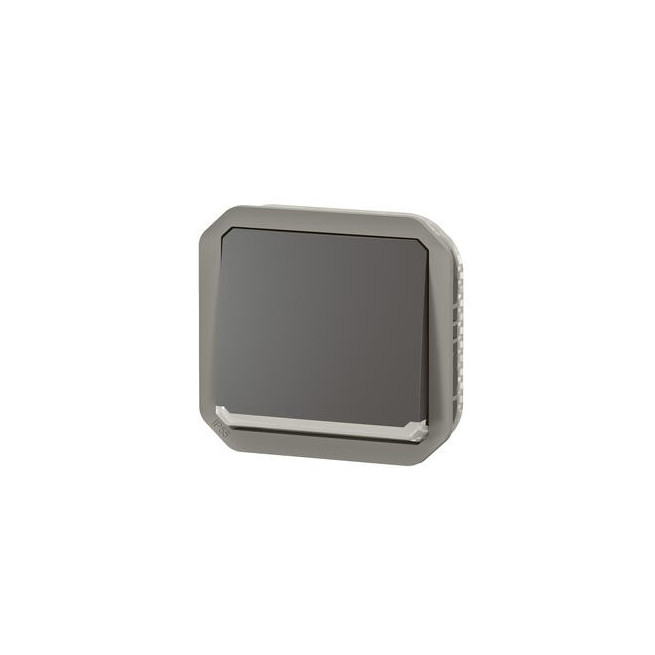 Interrupteur bipolaire Anthracite Plexo
