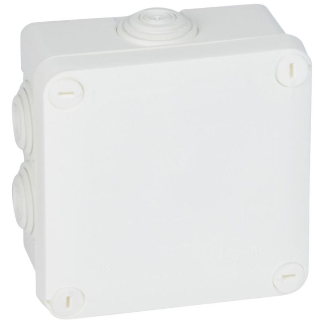 Boîte de dérivation Legrand Plexo 105x105x55 IP55 – Couvercle 1/4 tour