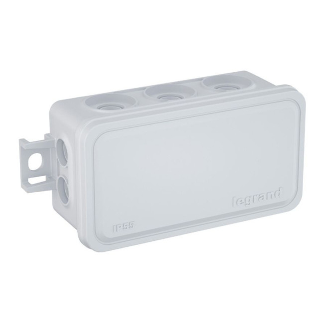 Boîte de dérivation Legrand Plexo 80x43x34 IP55 – Couvercle clipsé