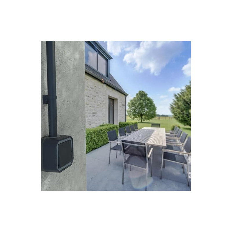 Poussoir NO-NF Anthracite Plexo