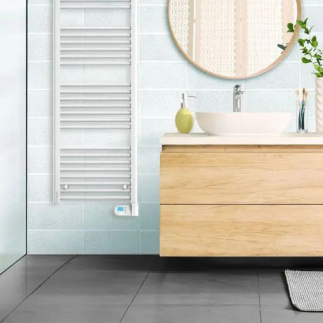 Sèche-serviettes électrique Intuis Nao 2 Étroit 40 cm – 300 ou 500 W