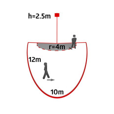 Détecteur de mouvement BEG LC-Click-N 200 mural blanc 200° IP54