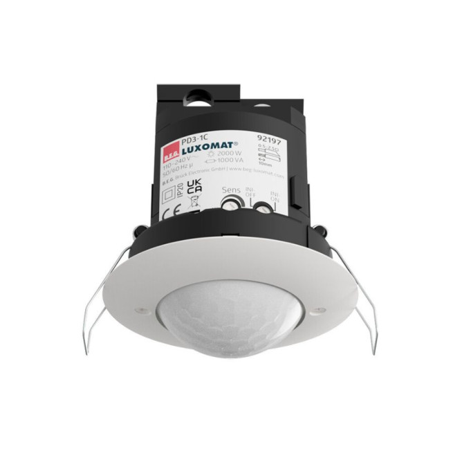 Détecteur de mouvement plafond BEG PD3-1C-FP 360° faux plafond