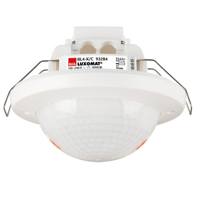 Détecteur de mouvement couloir BEG BL4-C-FP faux plafond télécommandable