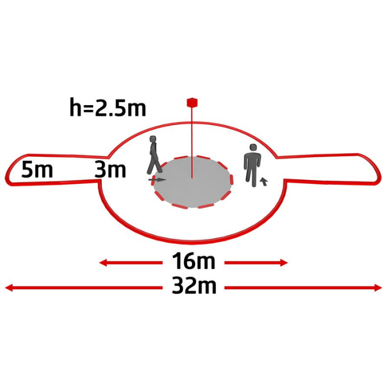 Détecteur de mouvement couloir BEG BL4-C-FP faux plafond télécommandable