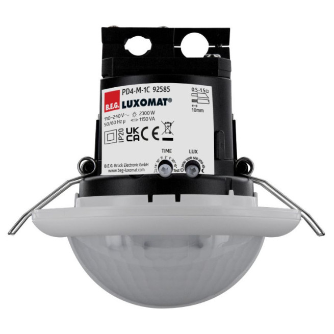 Détecteur de présence plafond BEG PD4-M-1C-FP 360° télécommandable
