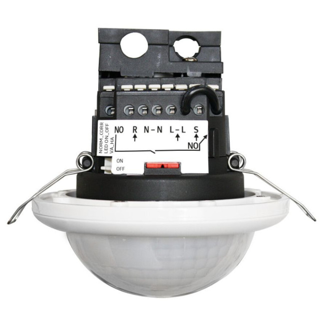 Détecteur de présence couloir BEG PD4-M-1C-C-FP faux plafond télécommandable