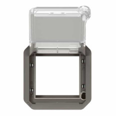Adaptateur Mosaic verrouillable Anthracite Plexo
