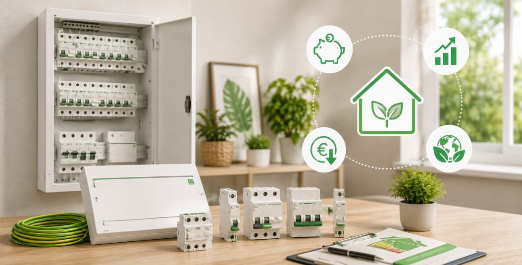 Guide essentiel pour un Tableau Électrique Resi9 Équipé et Pré-Câblé : Économies Financières et Avantages Environnementaux